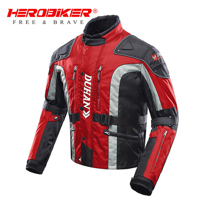 Duhan เสื้อเจอร์ซีย์นักปั่นมอเตอร์ไซค์ Windproof Warm Shock-resistant Jersey Tension Jersey กีฬากลาง