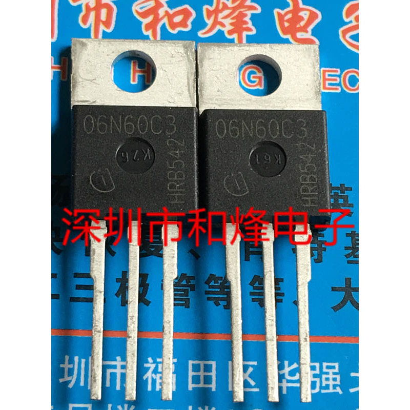 10 ชิ้น 06N60C3 SPP06N60C3 TO-220 650V 6.2A วิทยุ triode