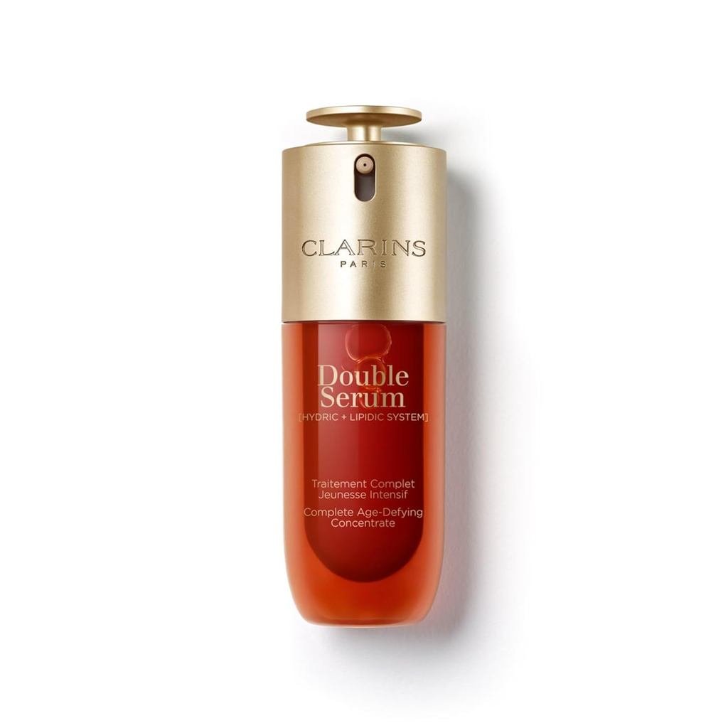 ClarinsDOUBLESERUM|AntiAgingFaceSerum|VisiblyFirms,oothes,BoostsRadiance,andRefinesPores|24ชม.ไฮเตรชั่น|ทุกชนิด OZHS