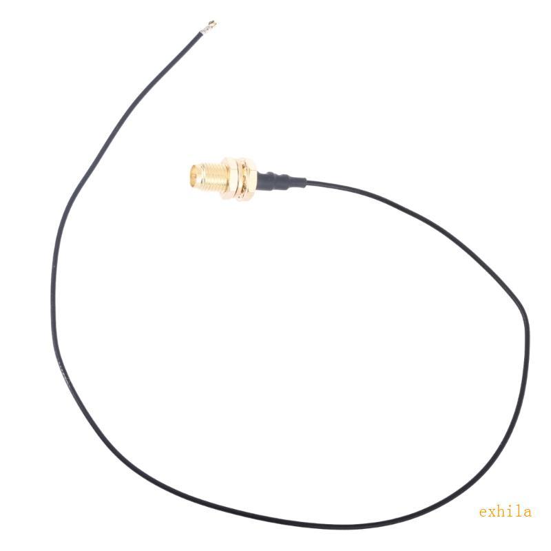 Exhila สะดวกกับ RPSMA เสาอากาศสายเคเบิลสําหรับ AX200NGW 8265AC 8265NGW 7265AC M 2 การ์ด WiFi สําหรับ
