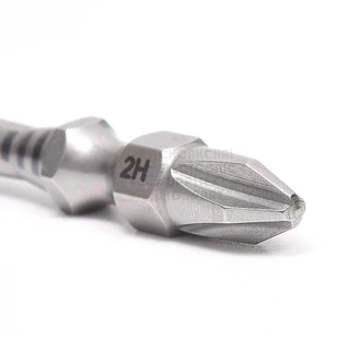 Wiha ดอกไขควง แฉก PH2 Torsion Zone สองปลาย ยาว65มม 1ดอก Double End Screwdriver Bits รุ่น 7441 2Hx65