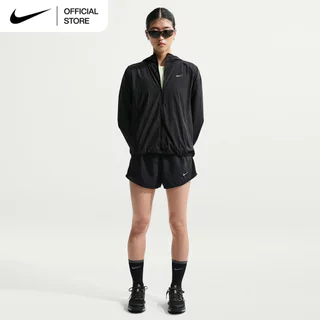 Nike Women's Tempo UV Protection Lightweight Running Jacket - Black [IH7974-010]