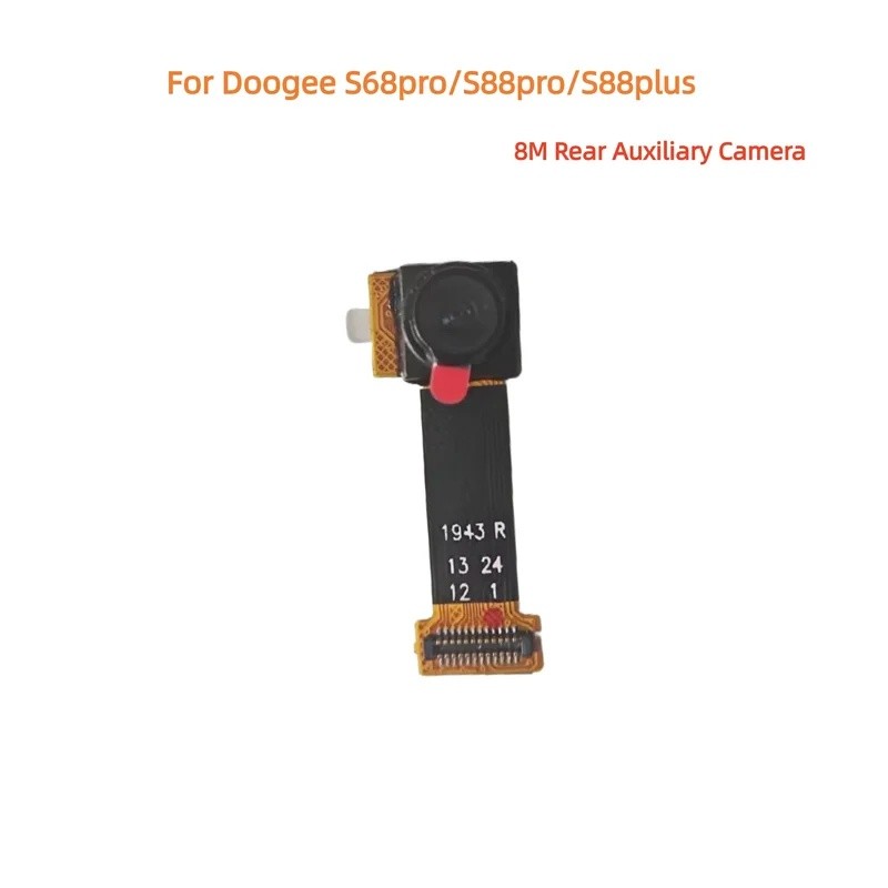ใหม่สําหรับ Doogee S68 Pro S88 Pro S88 Plus โทรศัพท์มือถือด้านหลังด้านหลัง 8M ด้านหลังเสริมโมดูลกล้อ