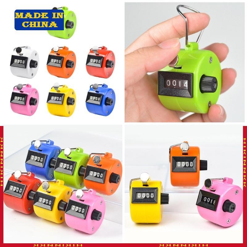 HIK 4 หลักจํานวน Count Clickers Mechanical Counter Clickers Handheld Tally Counter