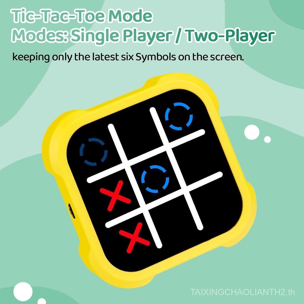 เกม Tic Tac Toe อิเล็กทรอนิกส์ปริศนาเกมมือถือแบบพกพา, 3-in-1 Tic Tac Toe Bolt เกม Travel ของเล่นเพื่