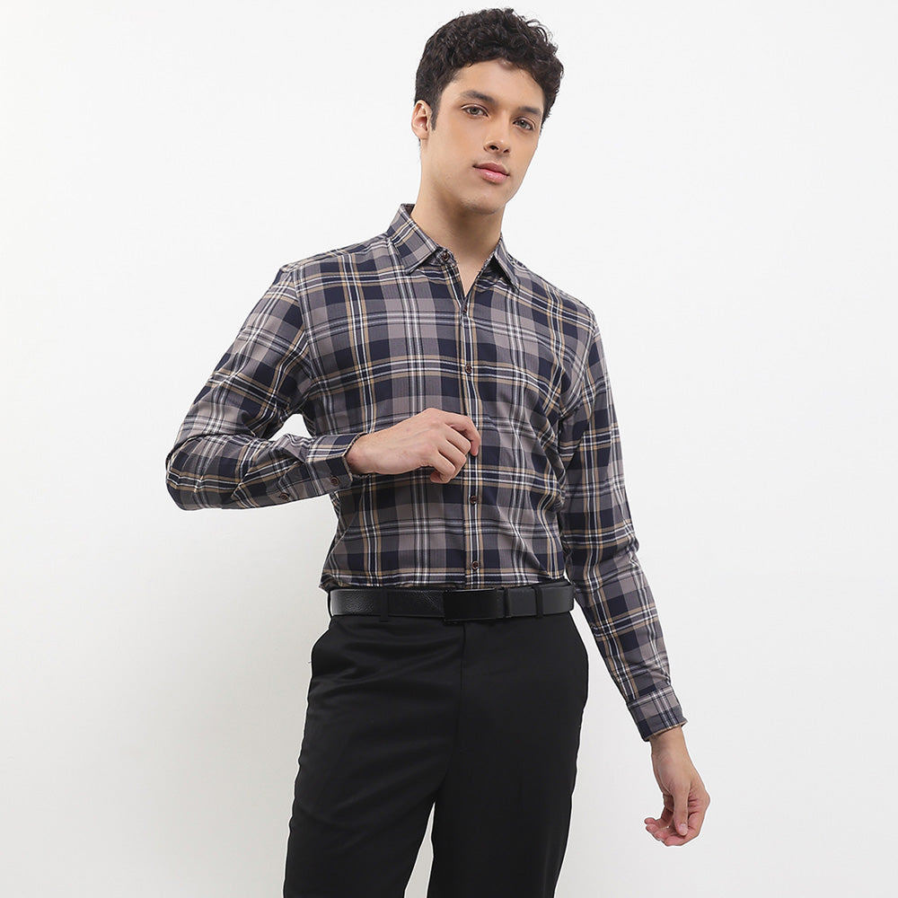 KEMEJA Cardinal เสื้อเชิ้ตแขนยาวผู้ชาย Slim Fit F2875J02F