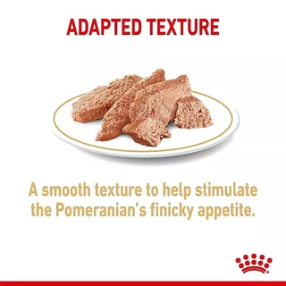 อาหารเปียก ROYAL CANIN Pomeranian สูตรปอมเมอเรเนียน12ซอง(ของใหม่)