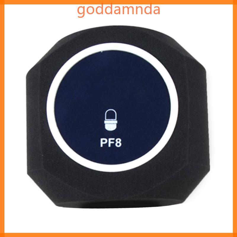 GODD อะคูสติกโฟมป้องกันไมโครโฟนฟองน้ําฝาครอบกระจกกระจกสําหรับ PF8 เปลี่ยนซ่อม