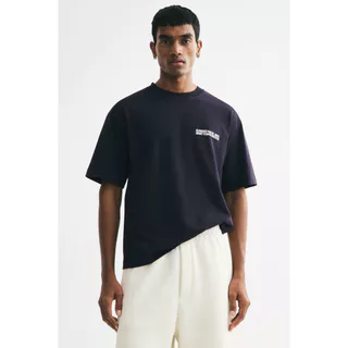 H&M(เอชแอนด์เอ็ม) เสื้อยืดพิมพ์ลายทรงสบาย ผู้ชาย 1344928_3