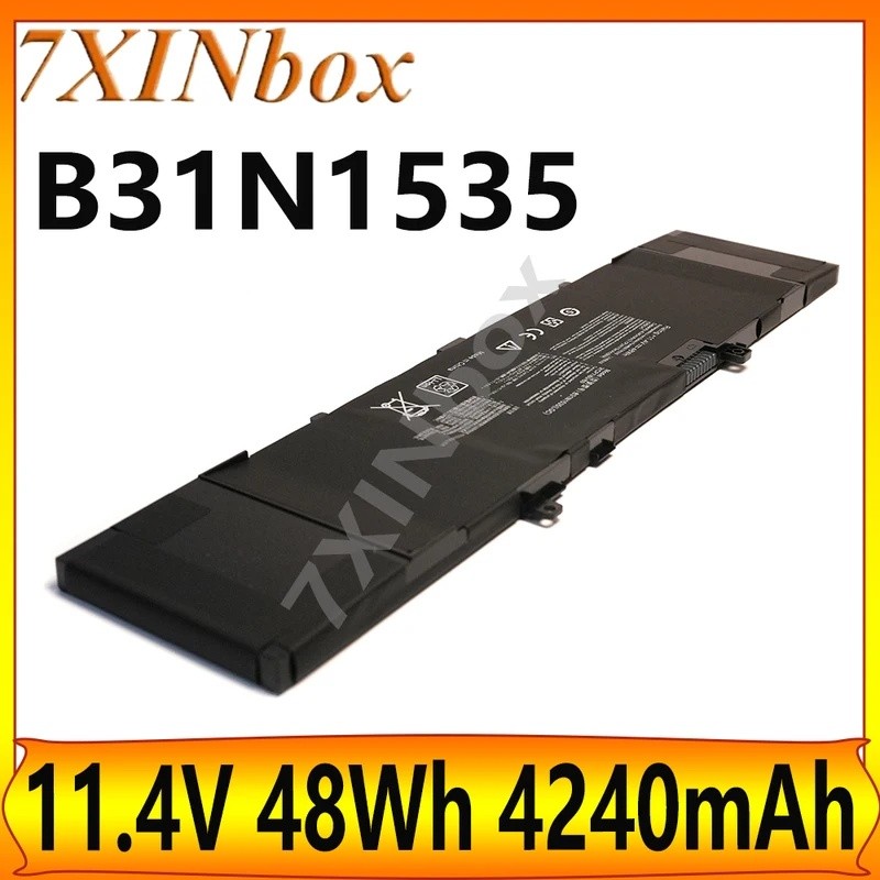 7XINbox B31N1535 11.4V 48Wh 4240mAh แบตเตอรี่ OEM สําหรับ ASUS ZenBook UX310UA UX310UQ UX410 UX410U 