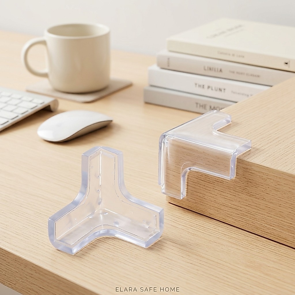 FUSHAN Original Table Corner Guard 10 ชิ้น Premium T Shaped Corner Guard