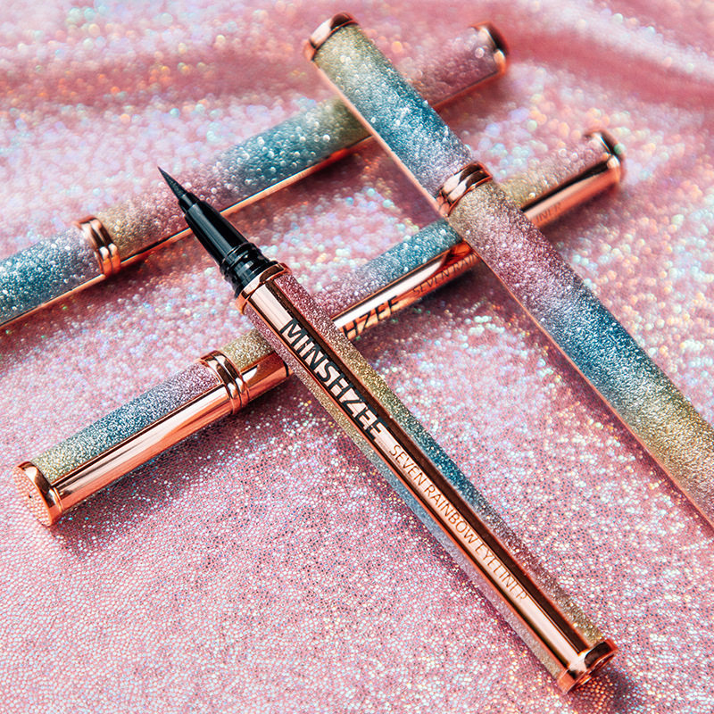 อายไลเนอร์สีน้ำตาล อายไลเนอร์ Ming Xizhi Non-Smudge Beginner Star Eyeliner