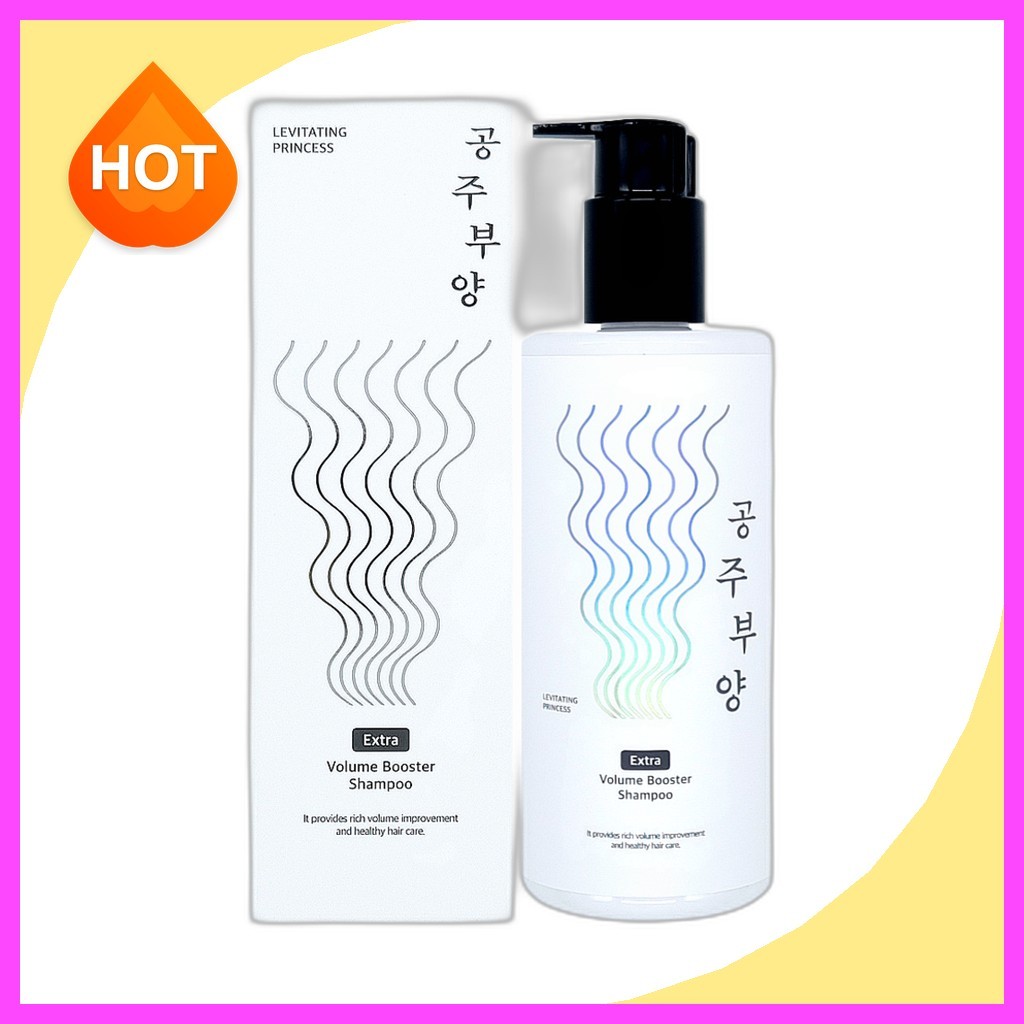 [gahi] Levitation Princess Volume Booster Shampoo, 500ml, 1 ชิ้น / Korean Volume Shampoo / Bounce Bo