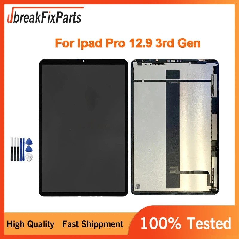 สําหรับ Ipad Pro 12.9 (3rd Gen) หน้าจอสัมผัส Digitizer จอแสดงผล LCD ชุดเปลี่ยน