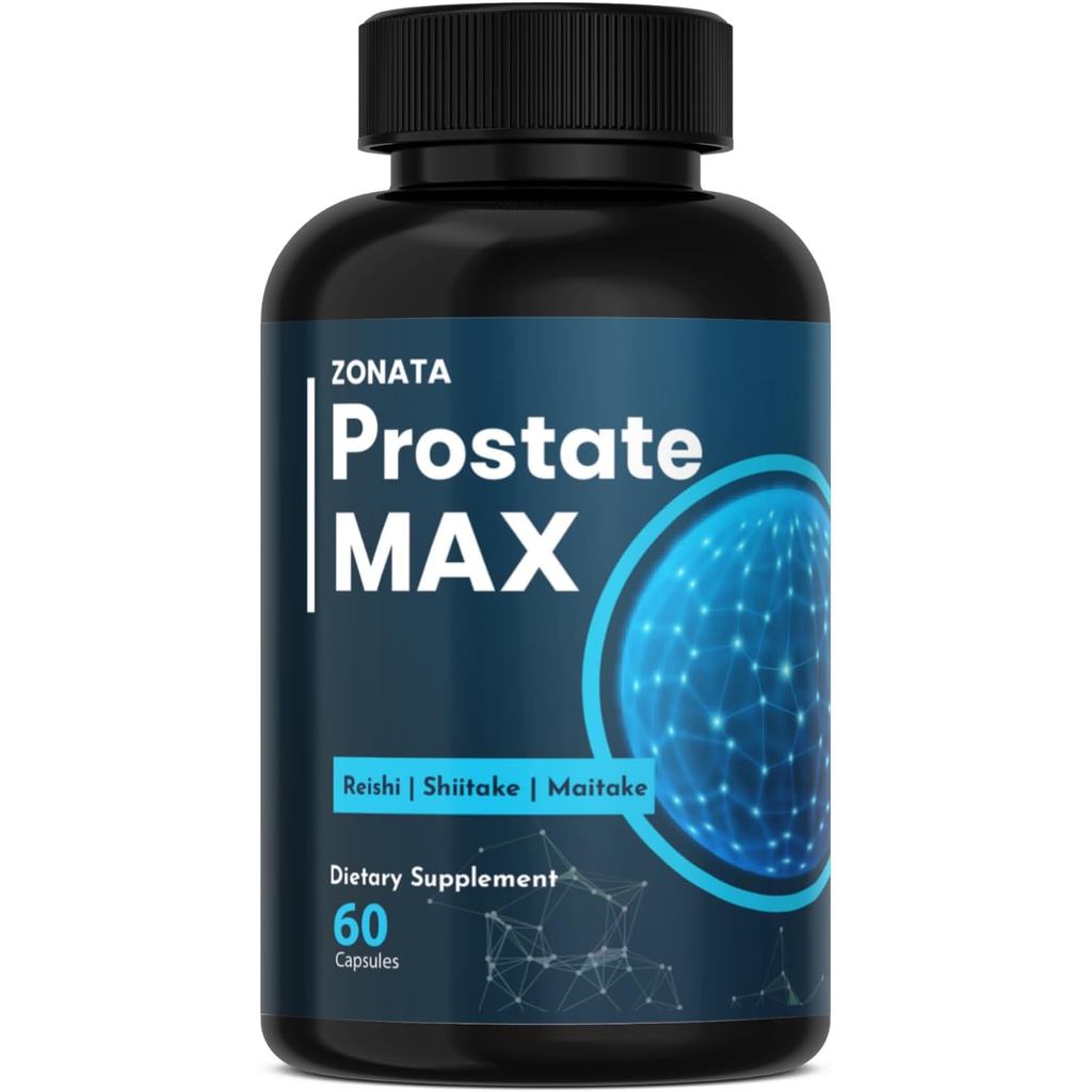 Zonata Prostate Max Support อาหารเสริม, Prostate Max Male Support, 60 แคปซูล