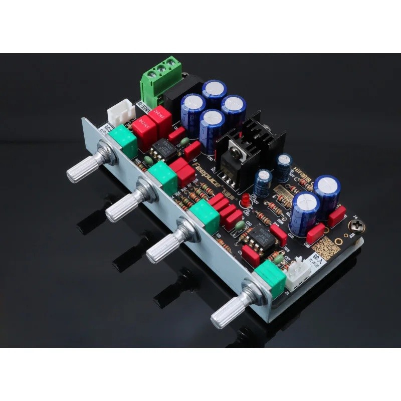 Tone Board Preamp Pre-amp พร้อม Treble Bass ปรับระดับเสียง Pre-amplifier Tone Controller สําหรับ LM1