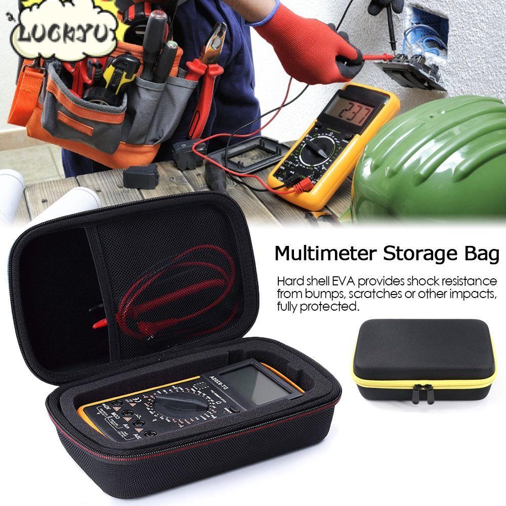 LUCKYU กระเป๋าเก็บมัลติมิเตอร์กันกระแทก Travel สําหรับพกพา Fluke สําหรับ Fluke