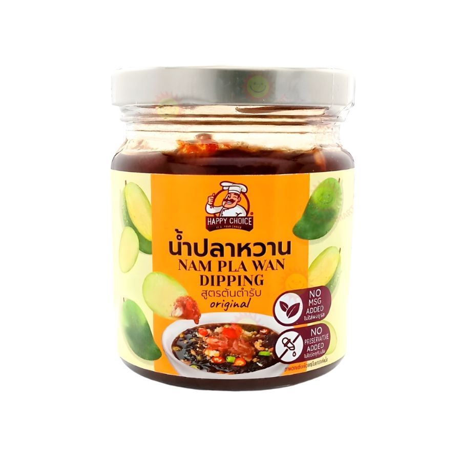 แฮปปี้ช้อยส์ น้ำปลาหวาน Happy Choice Nam Pla Wan Dipping 205g.