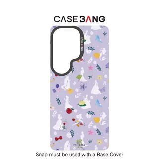 【แผ่นหลังแม่เหล็ก】For Samsung S24-S26,CASEBANG Princess Fairytale Series เคสแม่เหล็ก ImagiSnap, เปลี่ยนกลับ, การป้องกันการตกกระแทกทหาร