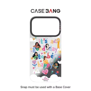 【แผ่นหลังแม่เหล็ก】For iPhone 13-17,CASEBANG Princess Fairytale Serie ImagiSnap เคสแม่เหล็ก, เปลี่ยนกลับ, ป้องกันการตกกระแทกทหาร