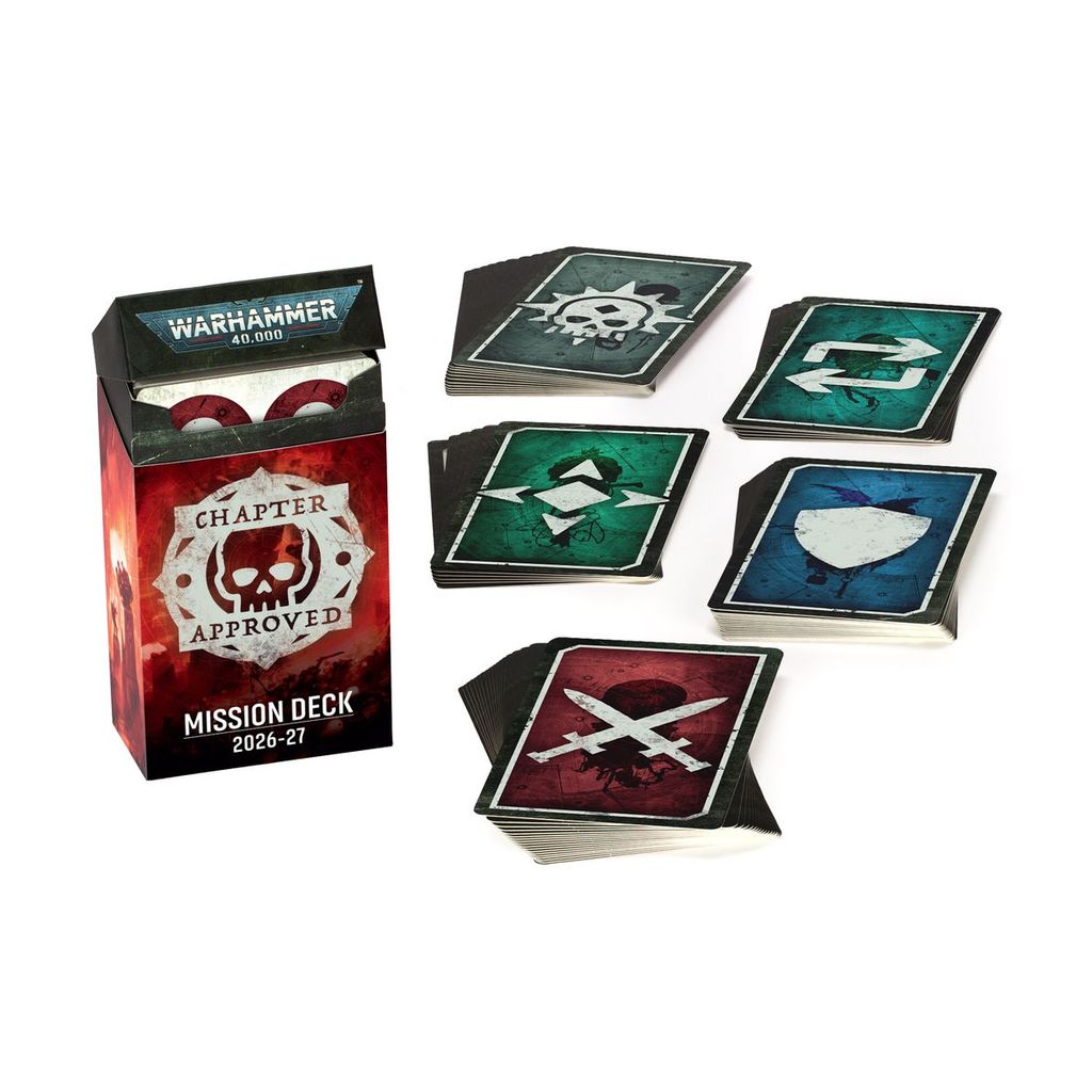 (NEW RELEASE) WH40K: CHAPTER APPROVED MISSION DECK ENG