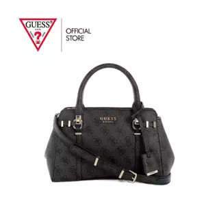 GUESS กระเป๋า รุ่น SG991705 LEONA LOGO SML MLTI COMP STCHL สีดำ
