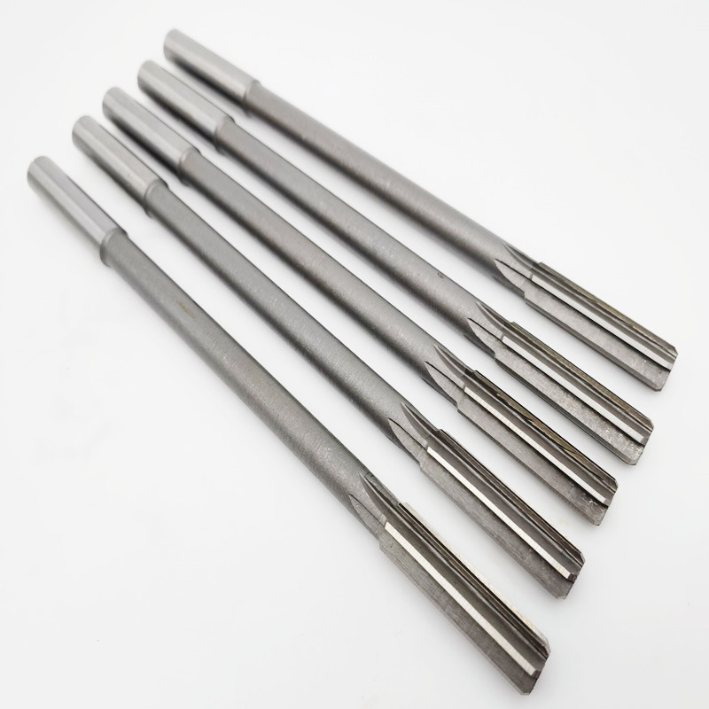 HSS Extended Reamer ตรงจับเหล็กความเร็วสูงขยายเครื่อง Reamer 3 * 100H7-12 * 220H7 C44K