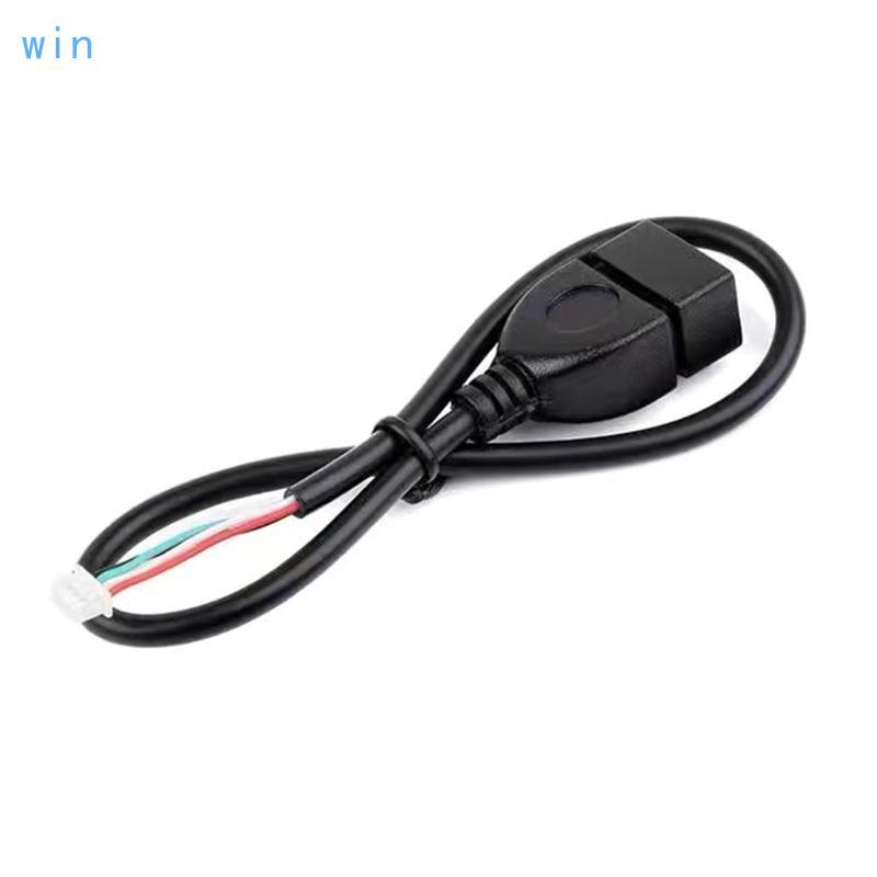 Win USB ถึง 4P MX1 25 สาย USB2 0 หญิง 4pin MX1 25 สายเคเบิลข้อมูลสําหรับ Lyra Plus แหล่งจ่ายไฟที่มีป
