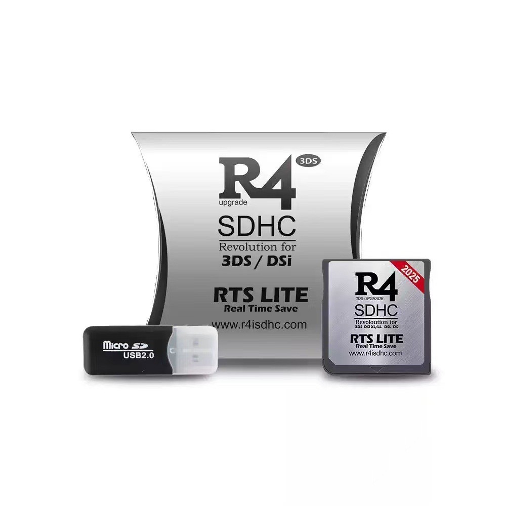 2026 รุ่นใหม่เอี่ยม R4 SDHC Burning Card R4 การ์ดเกม R4i การ์ดทองใหม่ 3DS Burning Card R4 การ์ด [dyq