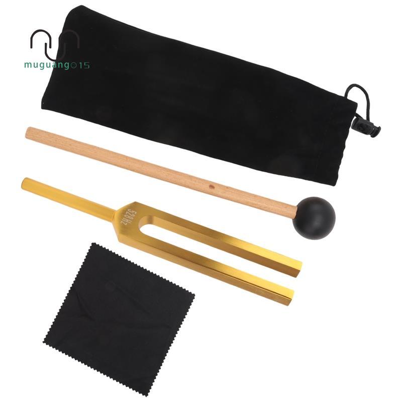 [ลดราคา MM]528 Hz ส้อมจูนสีทอง 528 Hz สําหรับ Healing เครื่องดนตรี การทําสมาธิ ผ่อนคลายอย่างดี ใช้งา
