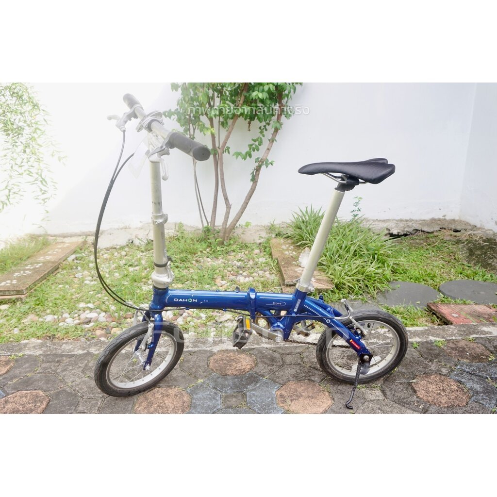 จักรยานพับได้ญี่ปุ่น - ล้อ 20 นิ้ว - เกียร์ 7 สปีด - อลูมิเนียม - Dahon Dove - สีน้ำเงิน [จักรยานมือ