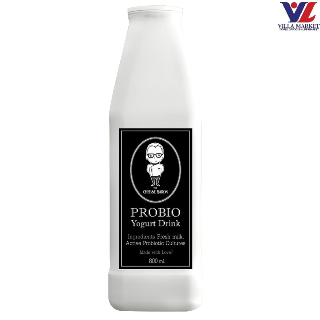 [สินค้าส่งด่วน] [0314] The Cheese Baron D/Y Plain 800Ml เดอะ ชีส บารอน โยเกิร์ตพร้อมดื่ม รสธรรมชาติ