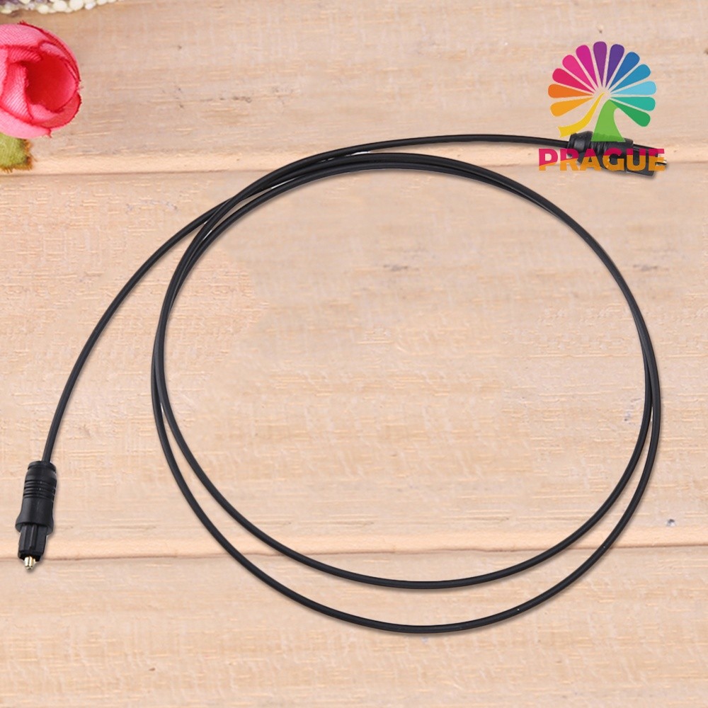 สายสัญญาณเสียง Toslink สายออดิโอออปติคอลดิจิตอลสําหรับเครื่องขยายเสียง DVD VCR