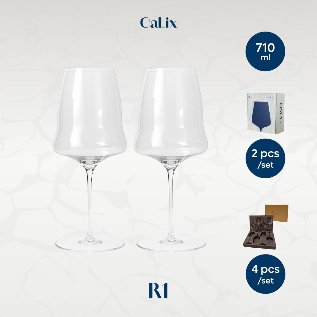 CaLix แก้วไวน์แดง R1 Red Wine Glass • MOMENTO Collection