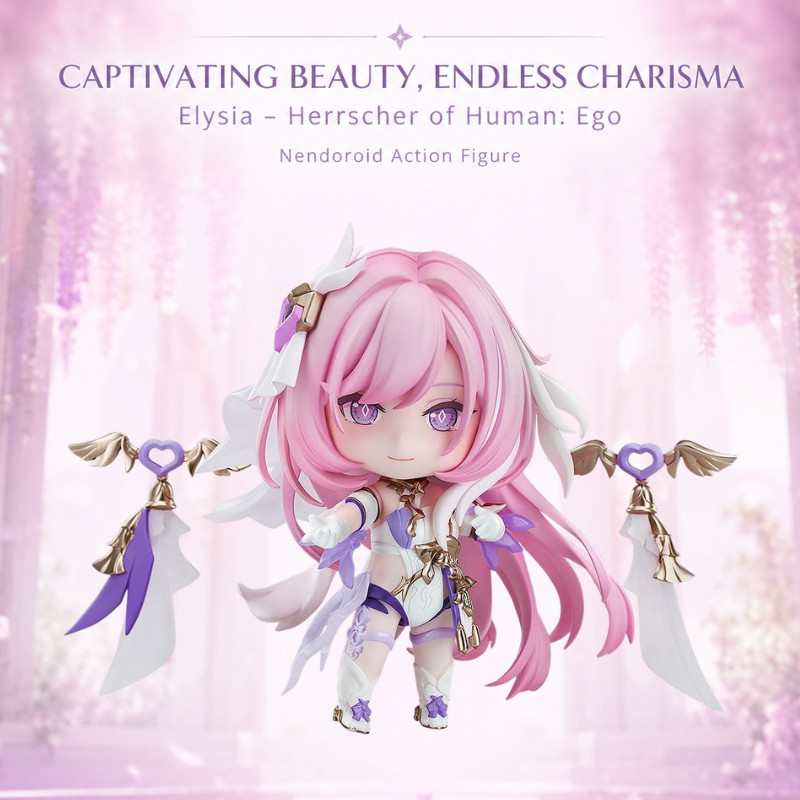Good Smile Company Nendoroid: Honkai Impact 3rd - Elysia, Herrscher of Human, Non-scale Painted Acti