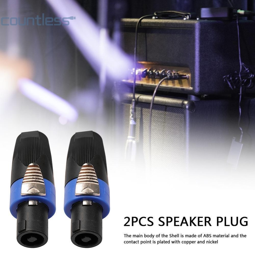 ขั้วต่อปลั๊กลําโพง 4 เสามืออาชีพสําหรับ Neuik Speakon NL4FC