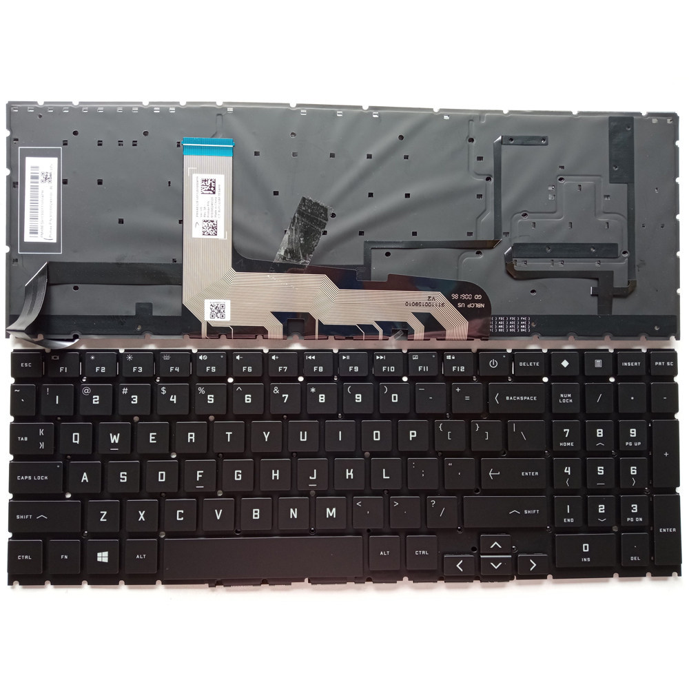 ใช้งานได้กับแป้นพิมพ์โน้ตบุ๊ก HP HP Shadow Elf OMEN 16-WD 16-WF 16-XD 16-XF