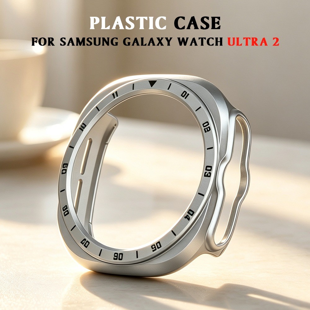 เคสพลาสติกสําหรับ Samsung Galaxy Watch Ultra 2 Matte Cover ป้องกัน Hollow กันชน Shell Smartwatch ป้องกันหน้าจออุปกรณ์เสริม