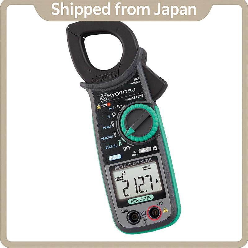 KYORITSU KEW 2127R True RMS Digital AC Clamp Meter 1000A p7x