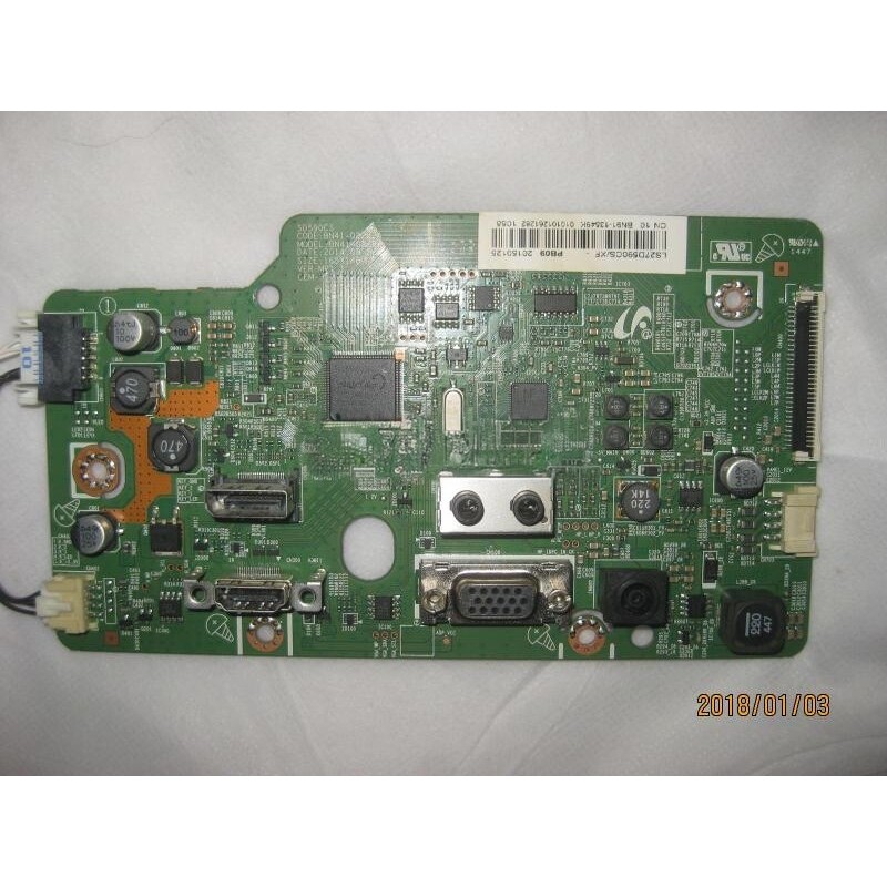 บอร์ดไดรฟ์ Samsung LS27D590CS SD590CS S27D590C บอร์ดไดรฟ์ BN41-02282A