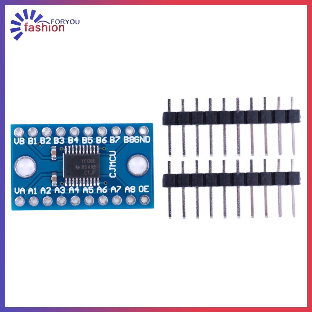 ☀ แฟชั่นสําหรับคุณ ☀  TXS0108E Logic Level Switching Shifter 3.3V 5V 8 ช่องสะดวกสําหรับ Arduino