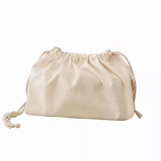 UUMIR กระเป๋าเครื่องสําอาง Drawstring, กระเป๋าแต่งหน้าผ้าแคนวาสนุ่ม, กระเป๋าจัดระเบียบเครื่องประดับแบบพกพาแบบใช้ซ้ําได้สําหรับผู้หญิง