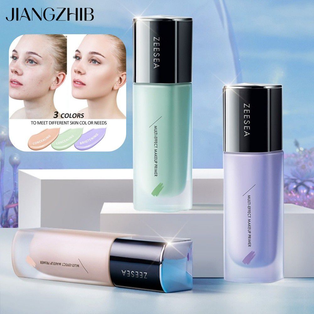 JIANGZHIB ZEESEA คอนซีลเลอร์ครีมแยกรูขุมขนที่มองไม่เห็นแต่งหน้า Foundation กันน้ํา Moisturizing Foun