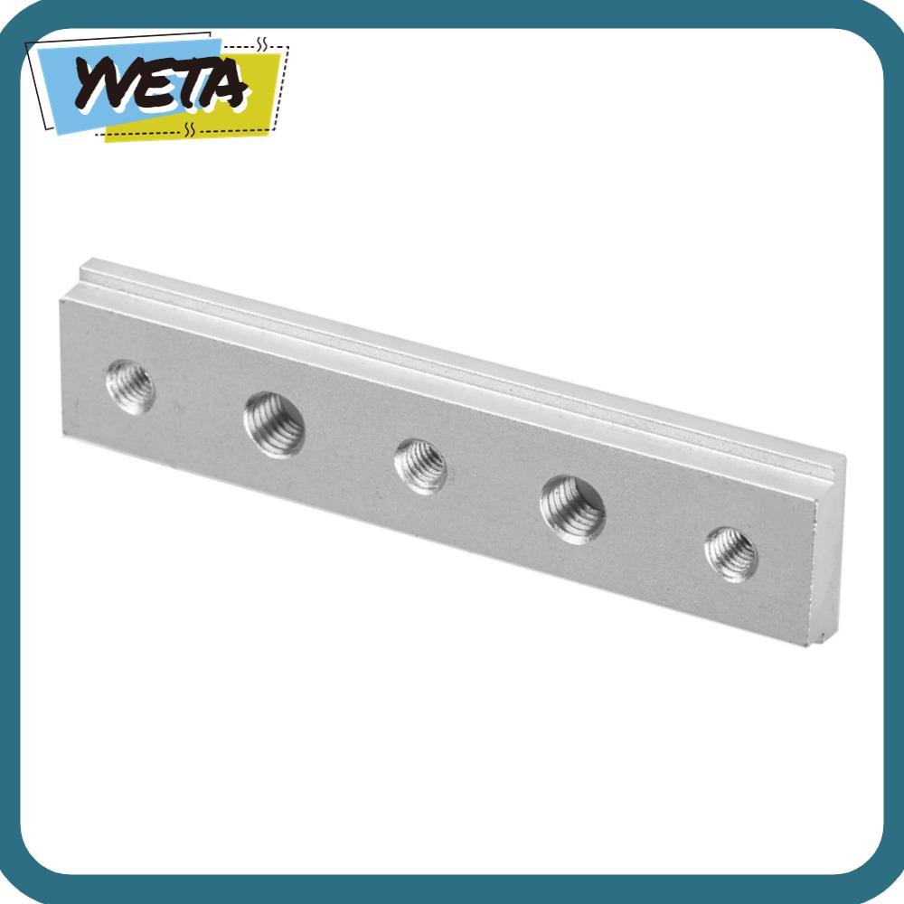 YVETA T Slot Miter Track, 100/200/300 mm 30 / 45 Type Miter Track Jig, อลูมิเนียมสําหรับ T Screw Qui