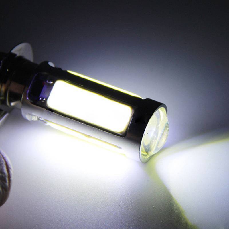 Ha 1X สีขาว cOB มอเตอร์ LED จักรยาน/ATV หลอดไฟหน้าไฟตัดหมอก H6M PX15d P15D25-1 E401 TH