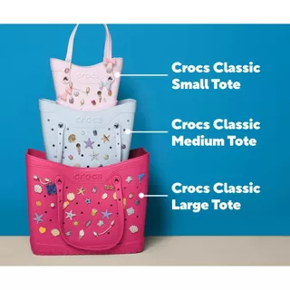 CROCS กระเป๋า CLASSIC SMALL TOTE - BLACK