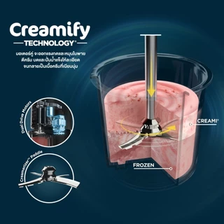 Ninja CREAMi เครื่องทำไอศกรีม Ice Cream Maker with 7 Preset Programs NC300