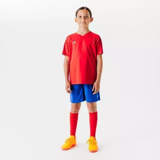 Decathlon Kids' Football Shorts Essential กางเกงขาสั้นใส่เล่นฟุตบอลสำหรับเด็ก รุ่น Essential - Blue