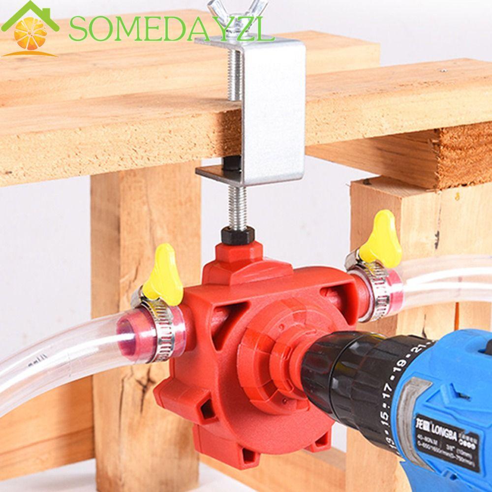 SOMEDAYZL ลมไฟฟ้าปั๊ม, Self-priming ขนาดเล็ก Liquid Transfer ปั๊ม,ติดตั้งง่ายรอบ Shank คุณภาพสูงแบบพกพา Self ดูดปั๊มแรงเหวี่ยงในครัวเรือน