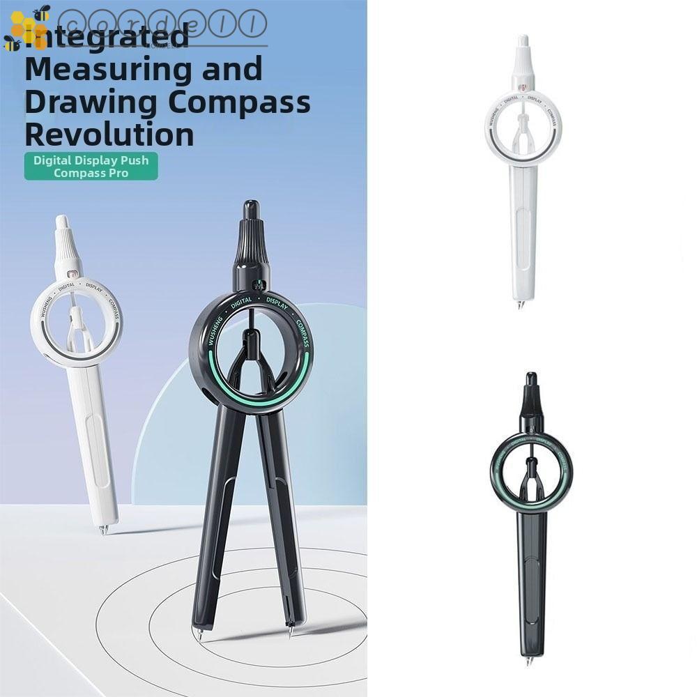 CORDELL Circle Drawing Gauge, Drafting Drawing Digital Radius Display Digital Display Compass, Engin